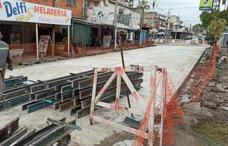 A la repavimentación se suman diferentes trabajos para mejorar cada zona.