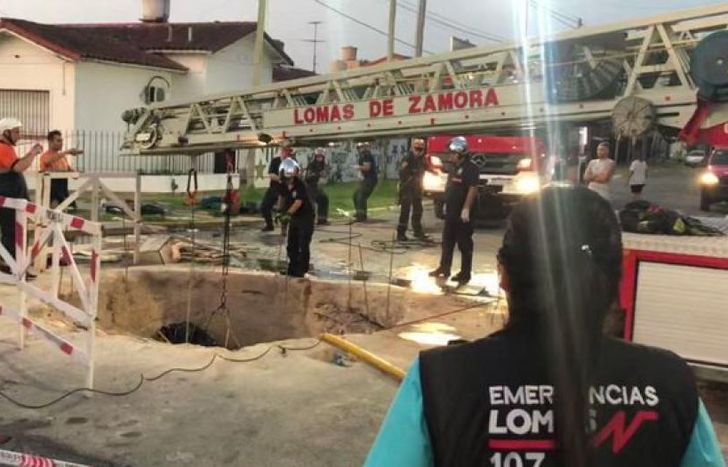 Lo hallaron esta madrugada.