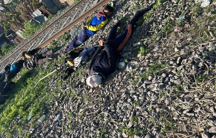 Los sospechosos fueron rapidamente reducidos.