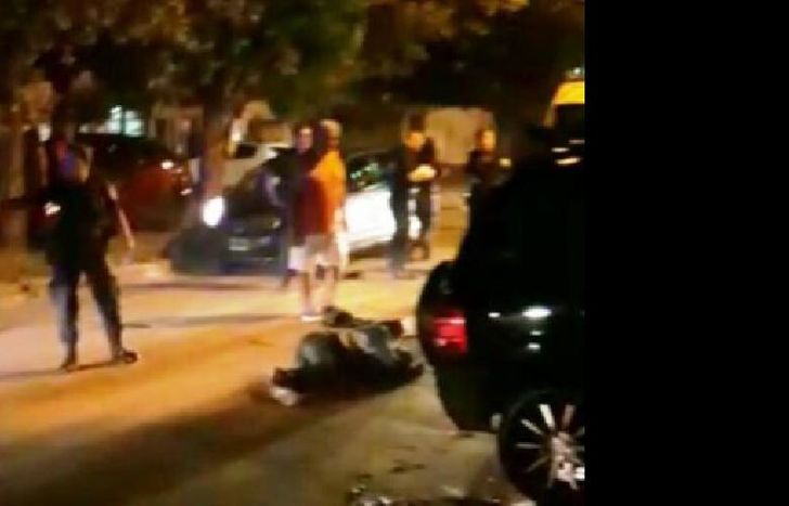 Sucedió en la esquina de las calles Elustondo y Lavalleja.