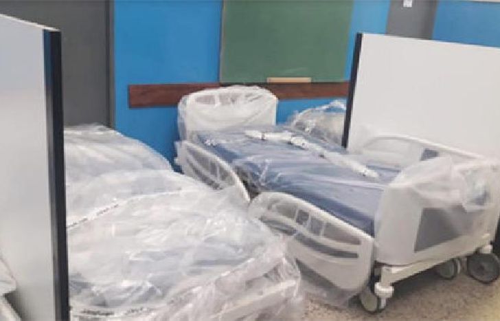 el equipamiento fue a los hospitales de Avellaneda.