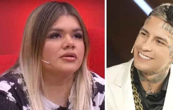 Morena Rial y L-Gante.