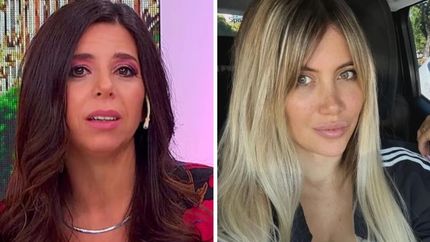 Pochi y Wanda Nara distanciadas.&nbsp;