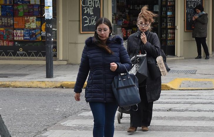 Hay que volver a sacar la campera del placard.