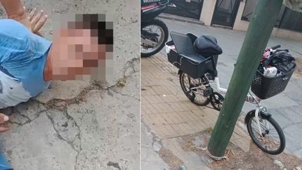 Los vecinos persiguieron y redujeron al delincuente.