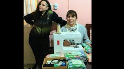 Mariana y su hija, Camila.