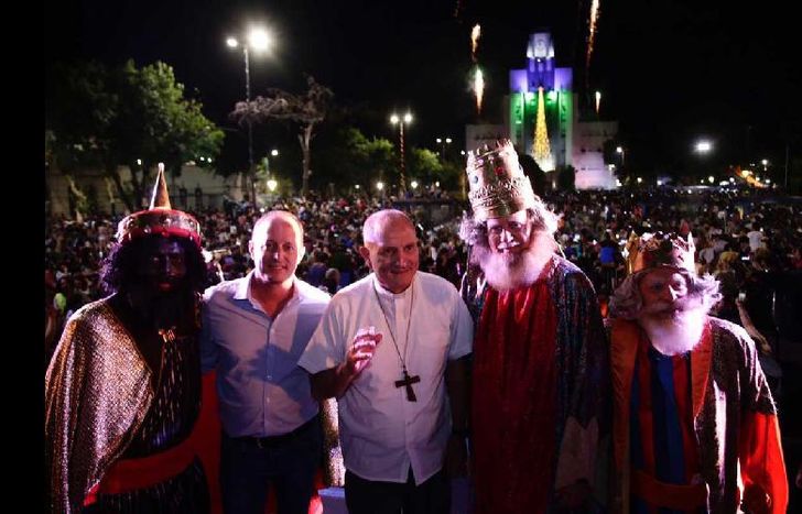 martín insaurralde participó de la emblemática celebración.