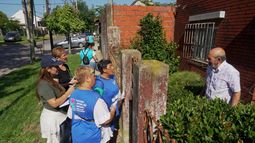 El último operativo contra el dengue se hizo en Temperley.