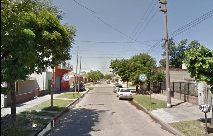 El barrio donde habría ocurrido todo el domingo a la madrugada.
