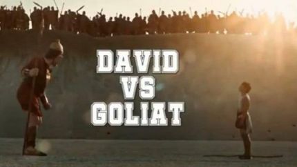 El partido con Boca y la épica del gigante contra el pequeño.