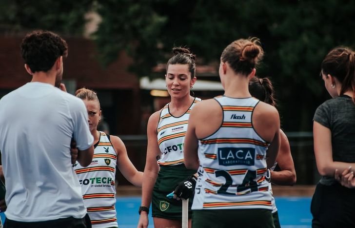 Agustina Albertario marcó por primera vez en el año.