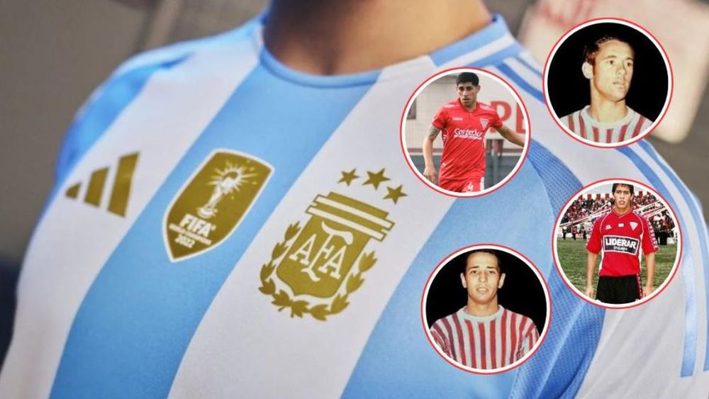 Los jugadores de Los Andes que hicieron historia al llegar a la Selección.