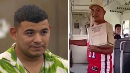 brian alberto de gran hermano volvio a vender golosinas en el tren