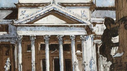 Una pintura del Congreso. Una pintura del Congreso.