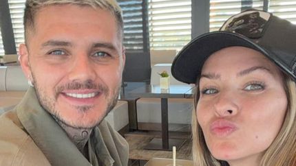 Mauro Icardi y la China Suárez.