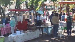 Vuelve la tradicional feria a la Plaza Colón de Temperley.