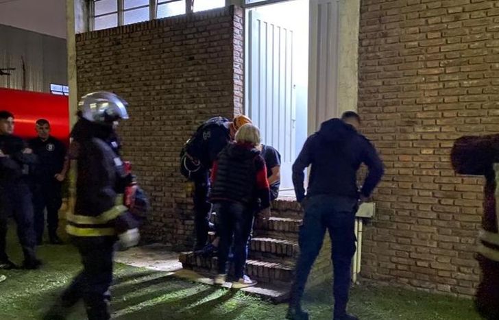 El sujeto resultó a salvo.