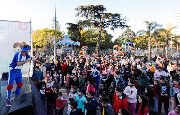 En la Plaza Grigera habrá shows todos los días a las 15 y 17.