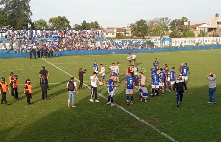 Fue una tarde agitada en el Francisco Boga.