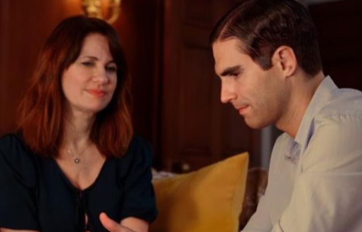 La pareja protagónica, en escena.