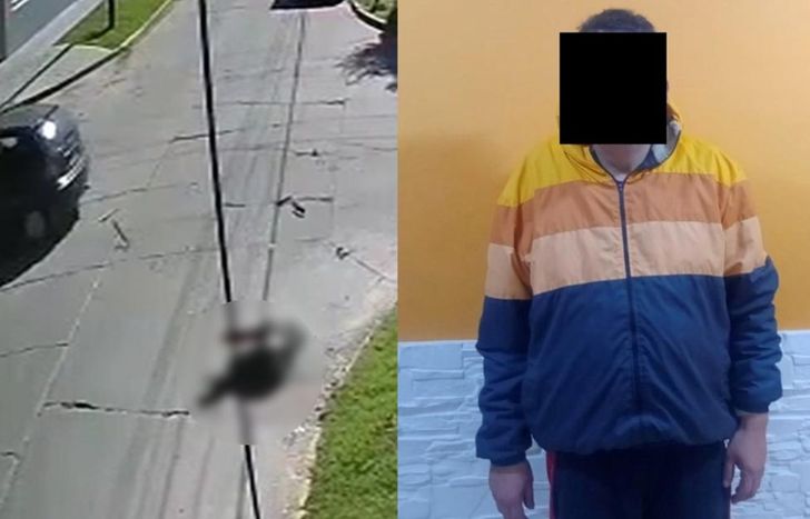 El conductor del auto fue detenido en Almirante Brown.