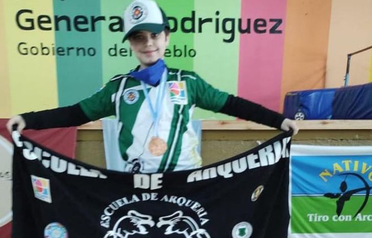 Vive en Turdera y tiene un gran futuro.