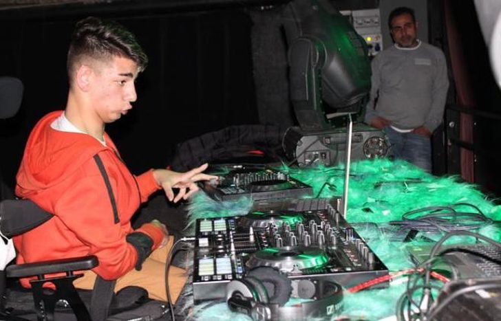Lautaro en la última edición de la Matinée Inclusiva en Auditorio Sur.