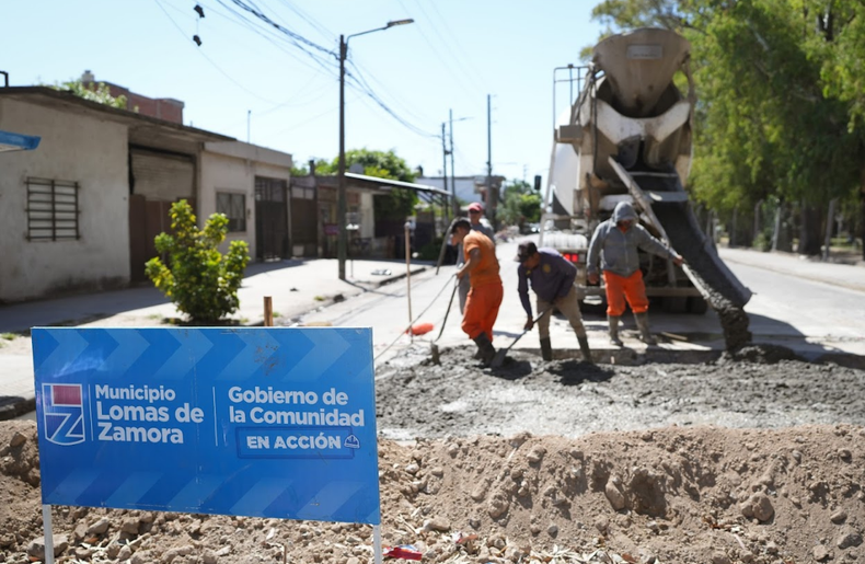 Por estos días los trabajos avanzan a la altura de Bidazoa. 