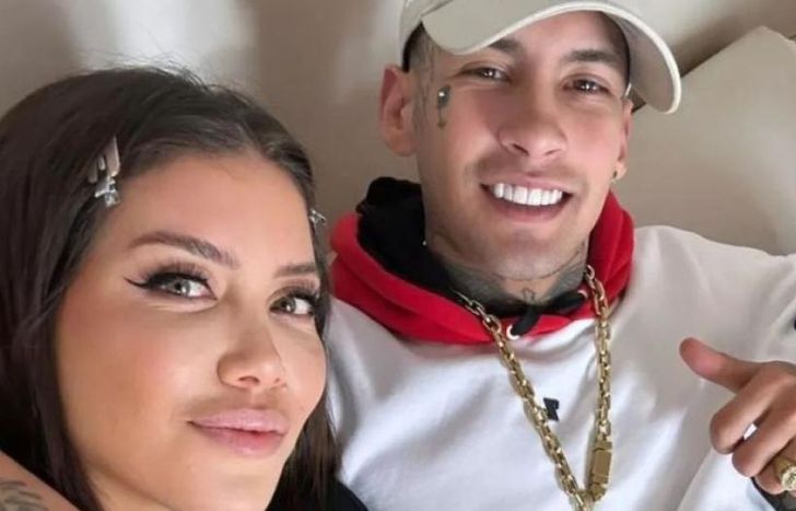 Wanda Nara y L-Gante.