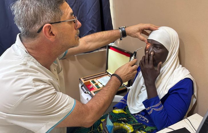 El profesional de Temperley contó que la experiencia en África fue enriquecedora.&nbsp;