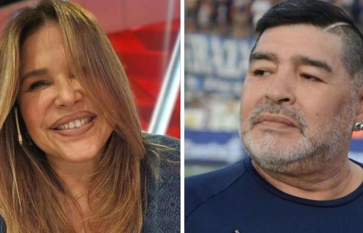Nazarena Vélez habló de Diego Maradona.