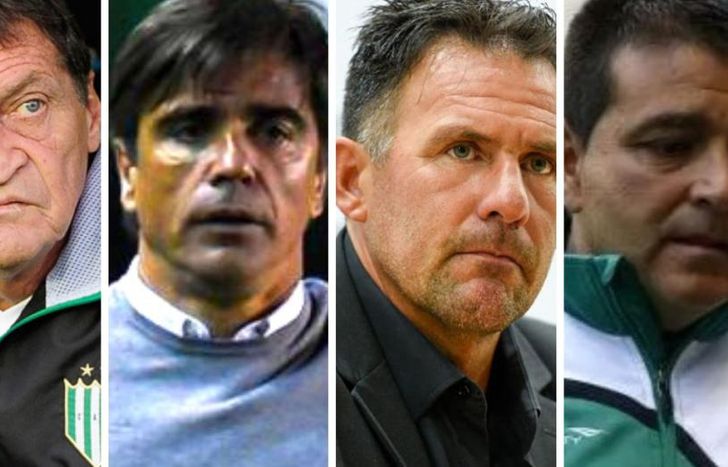 Los últimos entrenadores de Banfield.