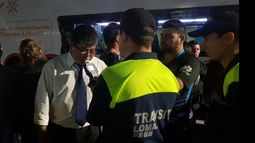 se realizó un operativo en el club temperley.