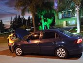 El auto había sido robado en Lomas de Zamora en mayo.