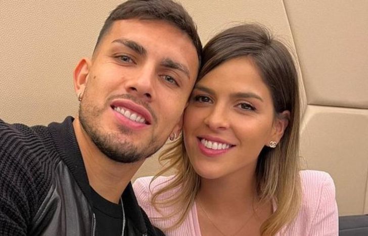 Leandro Paredes y Camila Galante.