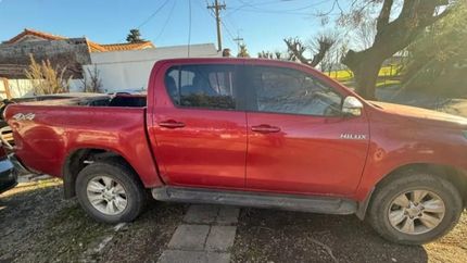 La camioneta robada en Lomas.