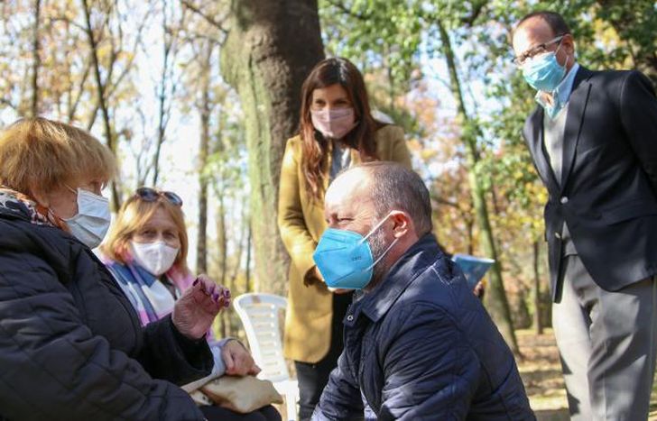 El encuentro se realizó en el Parque de Lomas.
