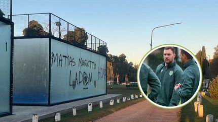 Matías Mariotto respondió por las pintadas contra la dirigencia de Banfield.