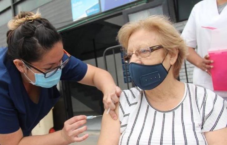 El programa de vacunación avanza en todo el distrito.
