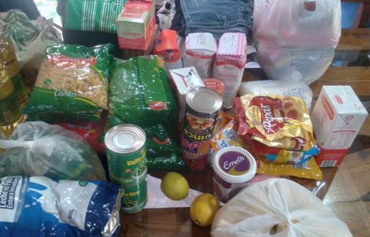 Consiguieron alimentos.