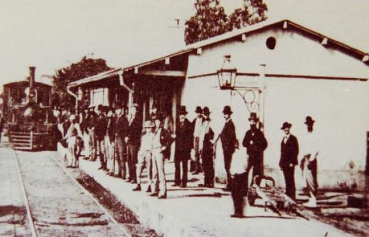 La antigua estación de Lomas y la importancia del ferrocarril.