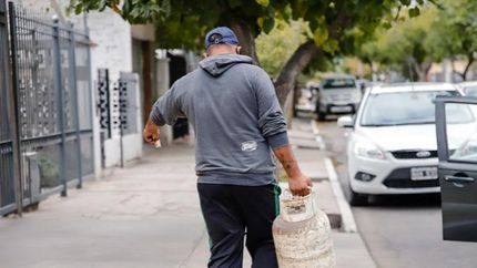 La garrafa, un bien fundamental para cocinar y calefaccionarse.
