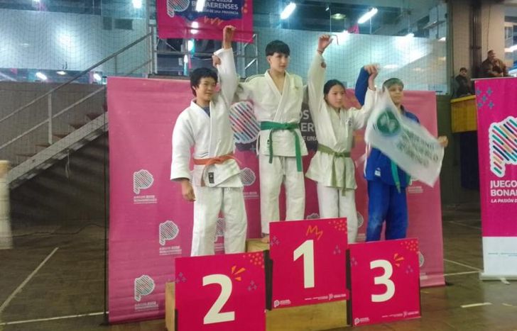 Ignacio Makaruk, la joven promesa de judo de Lomas volvió a triunfar en los Juegos Bonaerenses.