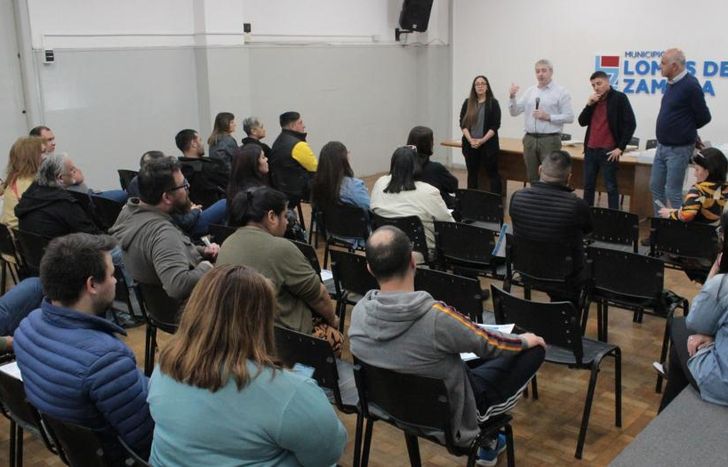 Hubo un encuentro en el Salón Eva Perón.