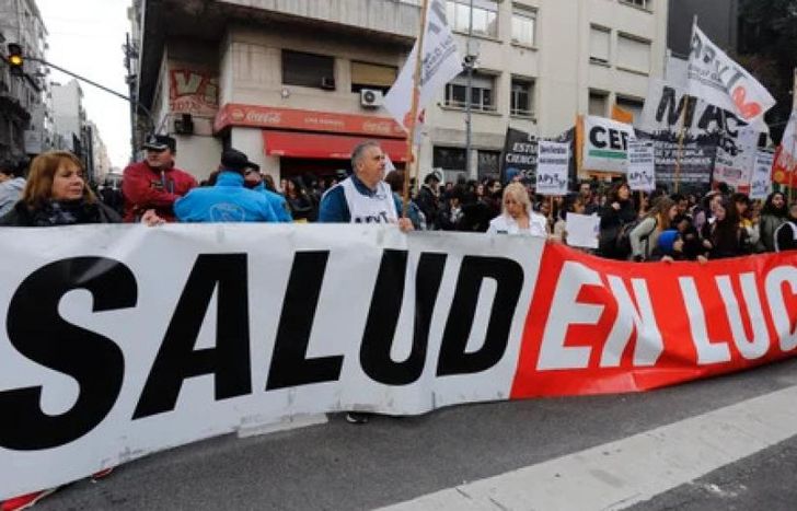 Los trabajadores del Hospital Garrahan vuelven a reclamar contra el Gobierno de Javier Milei.