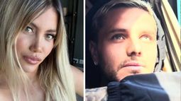 Wanda Nara y Mauro Icardi, enfrentados.