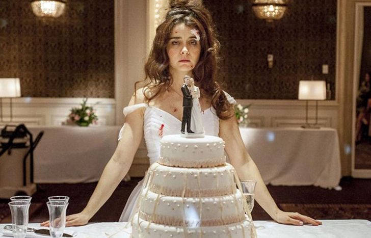 Érica Rivas, en escena.