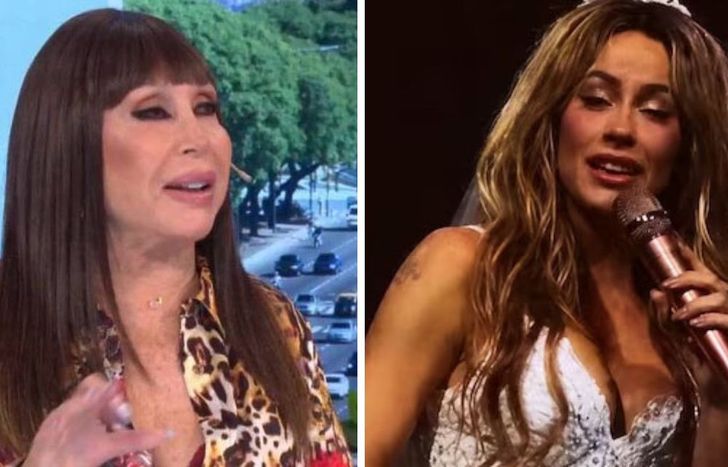 Moria Casán criticó el look de Tini Stoessel.&nbsp;