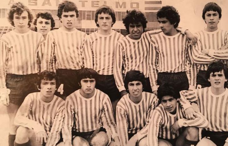 Luis Escobedo, vestido con los colores Milrayitas.