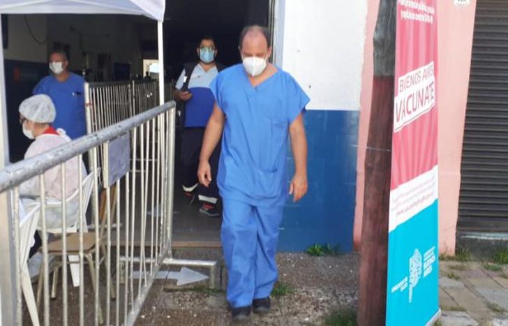 Mariano Ortega Soler, en la escuela Número 29.